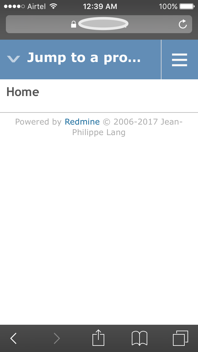 Redmine Responsive View